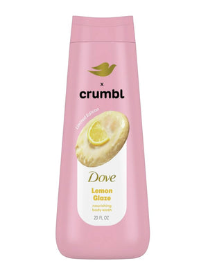 Dove x Crumbl Moisturizing Liquid Body Wash | Lemon Glaze | 20oz Wash