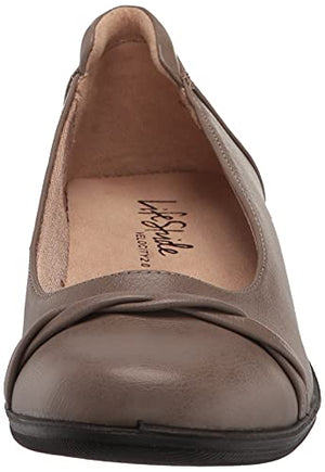 LifeStride Womens Impact Loafer Taupe 10 M