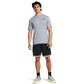 Under Armour Men's Perimeter Basketball Shorts, (001) Black / / White, Small