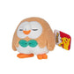 Pokémon Sleeping Plush Rowlet W3, 12 cm