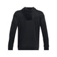 Under Armour mens Armour Fleece Big Logo Hoodie, (001) Black / / Black, Small