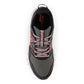 New Balance Men's 410 V8 Trail Running Shoe, Blacktop/Neo Flame/Shadow Grey, 13 XW