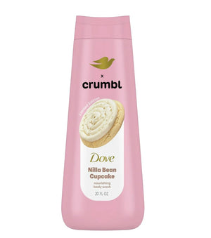 Dove x Crumbl Moisturizing Liquid Body Wash | Nilla Bean Cupcake | 20oz Wash