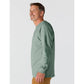 Carhartt Men's Dearborn Loose LS Logo T-Shirt, Green Slate, X-Small