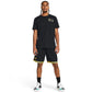 Under Armour Men's Perimeter Basketball Shorts, (002) Black / / Metallic Gold, X-Large
