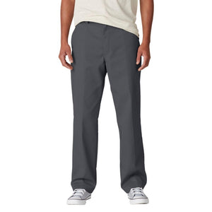 Dickies Men's Skateboarding Regular Fit Twill Pants, Charcoal Gray, 26W x 32L
