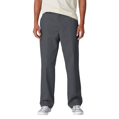 Dickies Men's Skateboarding Regular Fit Twill Pants, Charcoal Gray, 26W x 32L