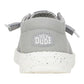 HEYDUDE Wendy Stretch Sox Light Grey Size 8, Women’s Shoes, Women’s Slip-on Loafers, Comfortable & Light-Weight