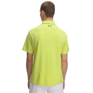 Under Armour Men's Tech Golf Polo, (728) Sonic Yellow / / Pitch Gray, XX-Large