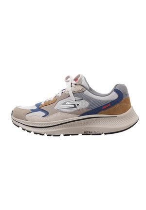 Skechers Men's Go Run Consistent 2.0-Retro Sneaker, Taupe/Multi, 11.5