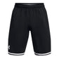 Under Armour Men's Perimeter Basketball Shorts, (001) Black / / White, Small