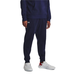 Under Armour Men's Rival Fleece Joggers, (410) Midnight Navy / / White, XX-Large