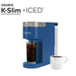 Keurig K-Slim + ICED Single Serve Coffee Maker, Brews 8 to 12oz. Cups, Blue