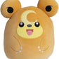 Squishmallows Teddiursa-Squishmallow 25cm Licensed Soft Plush Toy, SQPK00039