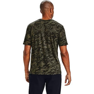 Under Armour Men's ABC CAMO Short-Sleeve T-Shirt, Black (001)/White, 3X-Large Tall