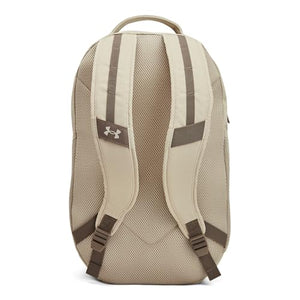 Under Armour Unisex Hustle 6.0 Backpack, Khaki Base/Taupe Dusk, One Size