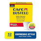 Café Bustelo Espresso Style, Dark Roast Coffee, Keurig K-Cup Pods, 32 Count Box