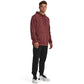 Under Armour Men's ArmourFleece Twist Hoodie, (600) Dark Maroon / / Black, X-Large