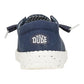 HEYDUDE Wendy Stretch Sox Navy Size 8, Women’s Shoes, Women’s Slip-on Loafers, Comfortable & Light-Weight