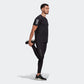 adidas Men's Standard Own The Run , Black/Reflective Silver, Small