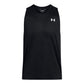 Under Armour Men's Tech Tank Top, (001) Black / / White, XX-Large