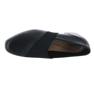 Clarks Women's Juliet Gem Loafer, Black Leather, 5