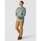 Carhartt Men's Dearborn Loose LS Logo T-Shirt, Green Slate, X-Small