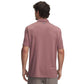 Under Armour Men's Tech Golf Polo, (651) Maroon Mist / / Pitch Gray, X-Large