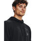 Under Armour mens Armour Fleece Big Logo Hoodie, (001) Black / / Black, X-Large