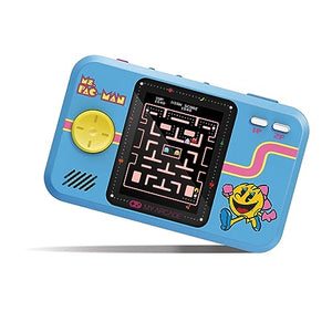 My Arcade Ms. Pac-Man Pocket Player Pro: Officially Licensed, Fun Games for Kids and Adults,Portable Video Game, 2.75" Color Display, Ergonomic Design