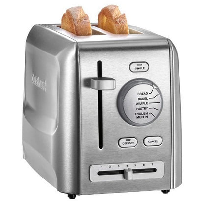 Cuisinart CPT-620P1 2-Slice Custom Select Toaster, Stainless Steel