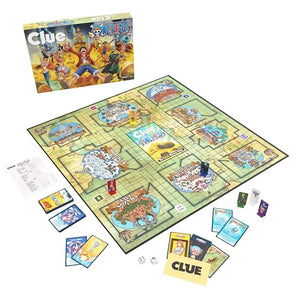 CLUE: One Piece Board Game, Find Hidden Pirate Treasure with Luffy and The Straw Hat Crew, Explore Iconic Locations Like Dressrosa, Drum Kingdom & Water Seven, Official Toei Animation Game, Ages 8+