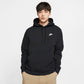 Nike Pull Over Hoodie, Black/Black/White, Medium