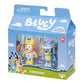 Bluey Fairytale Action Figure Set of 2, Articulated Character Toys with Superhero Chilli and Retro Hat Bandit, Small Action Figures for Kids Ages 3+