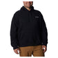 Columbia Mens Trek Long Sleeve Hoodie, Black/CSC Sleeve Logo, XX-Large