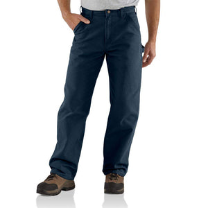 Carhartt Men's Loose Straight Washed Duck Dungaree, Midnight, W40 x L32