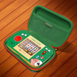 My Arcade Casino Pocket: Retro Casino Arcade Game, 30 Games, Rechargeable Battery, Includes Travel Case and Screen Protector, Roulette, Poker, Blackjack