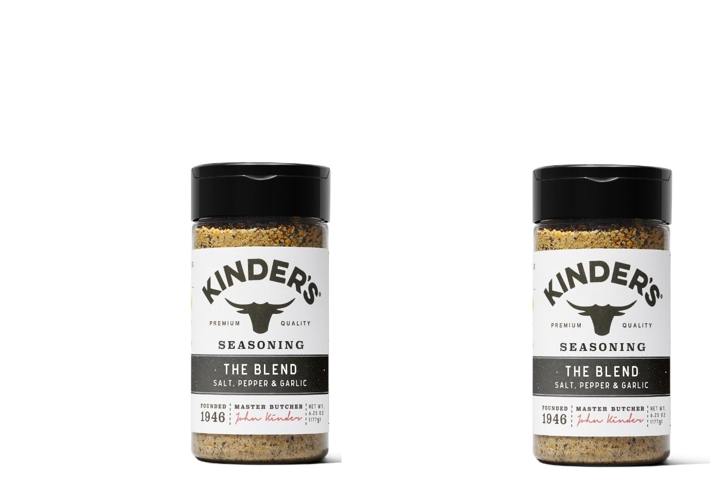 Kinder's Seasonings & Rubs - 2 bottles (The Blend 6.25oz)