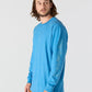 Carhartt Men's Dearborn Loose LS Logo T-Shirt Closeout, Horizon Blue Heather, X-Small