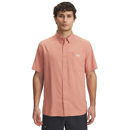 Under Armour Men's Drift Tide 2.0 Short-Sleeve T-Shirt, (696) Canyon Pink / / Stone, XX-Large