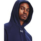 Under Armour Men's Rival Fleece Hoodie, (410) Midnight Navy / / White, XX-Large