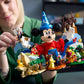 LEGO Ideas Magic of Disney Set #21352 – 1,103 Pieces, 9 Iconic Characters incl. First-Ever Belle Minifigure | Collectible Display Model for Adults | Disney Gift