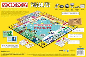 Monopoly Peanuts Board Game, Play as Snoopy on Sled, Baseball Cap, Kite Eating Tree & More, Officially Licensed and Collectible Monopoly Game Based On The Famous Comic Strip Peanuts
