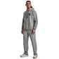 Under Armour Men's Rival Fleece Pants, (025) Castlerock Light Heather / / White, 3X-Large Tall