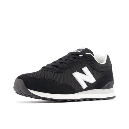 New Balance Men's 515 V3 Sneaker, Black/White/Aluminum Grey, 10.5