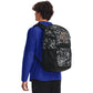 Under Armour Unisex-Adult Utility Baseball Backpack Print, (002) Black / / Metallic Gold, One Size Fits All