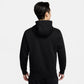 Nike Pull Over Hoodie, Black/Black/White, Medium