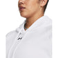 Under Armour Womens Rival Fleece Hoodie, (100) White / / Black, XX-Large