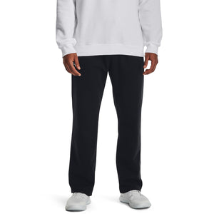Under Armour Men's Rival Fleece Pants, (001) Black / / White, 3X-Large