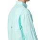 Columbia Mens PFG Tamiami Long Sleeve Fishing Shirt, Gulf Stream, Small